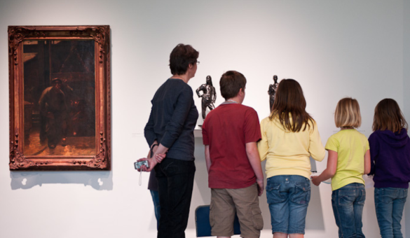 M Leuven heeft een mix van oude en hedendaagse kunst.