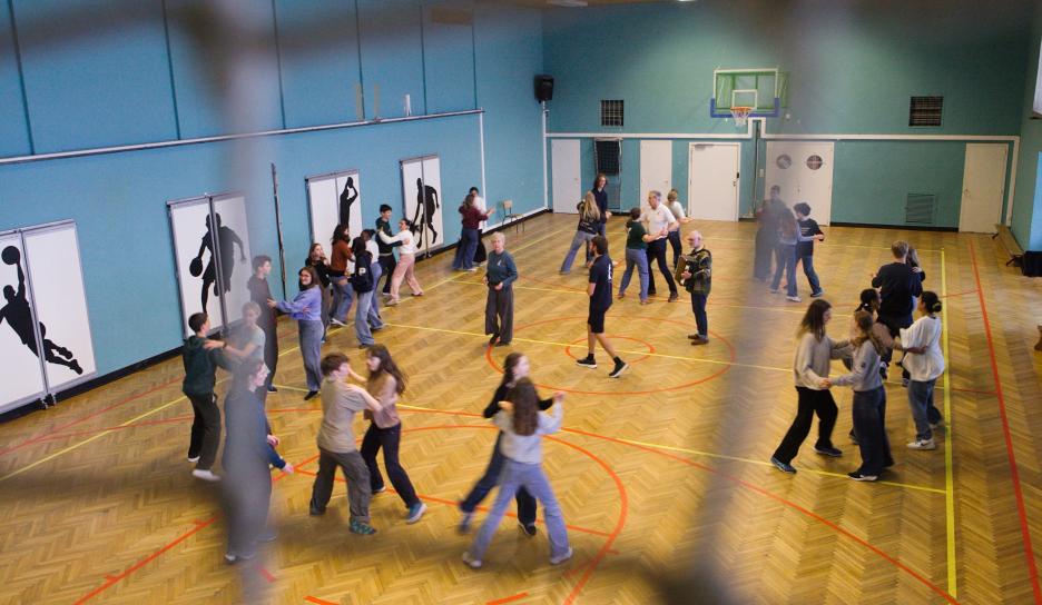 Volksdansworkshop tijdens de Erfgoedweken 2025